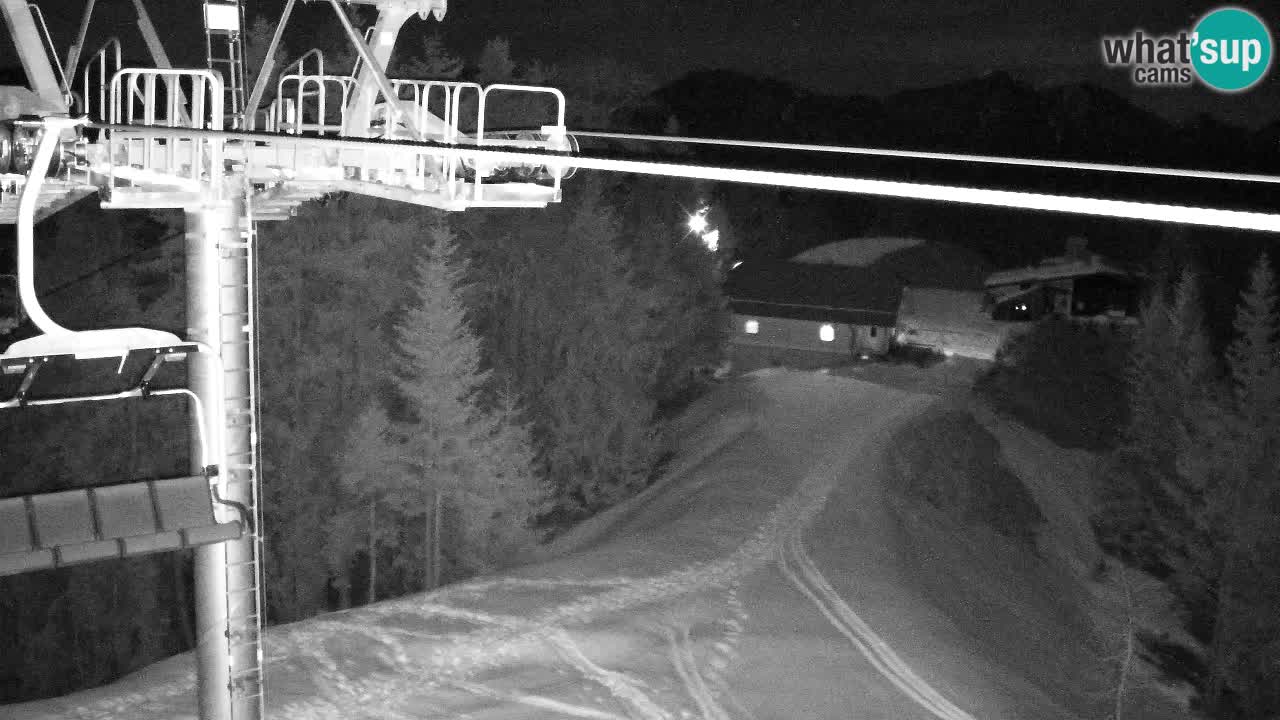 Webcam Kranjska Gora VITRANC 2 | station supérieure