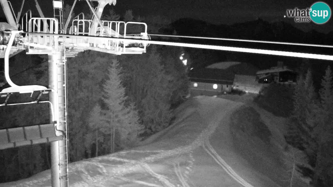 Webcam Kranjska Gora VITRANC 2 | station supérieure