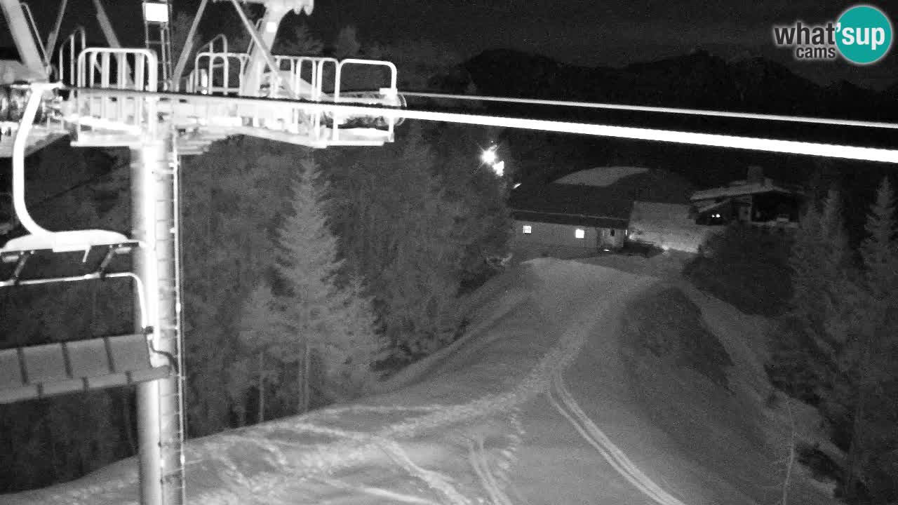 Webcam Kranjska Gora VITRANC 2 | station supérieure