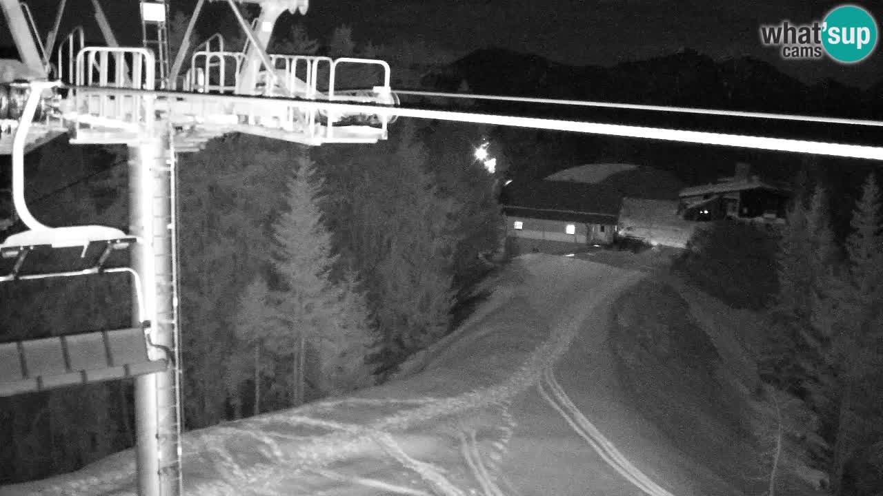 Webcam Kranjska Gora VITRANC 2 | station supérieure