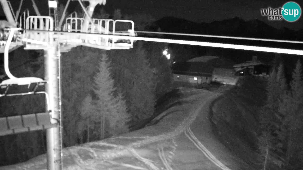 Webcam Kranjska Gora VITRANC 2 upper station