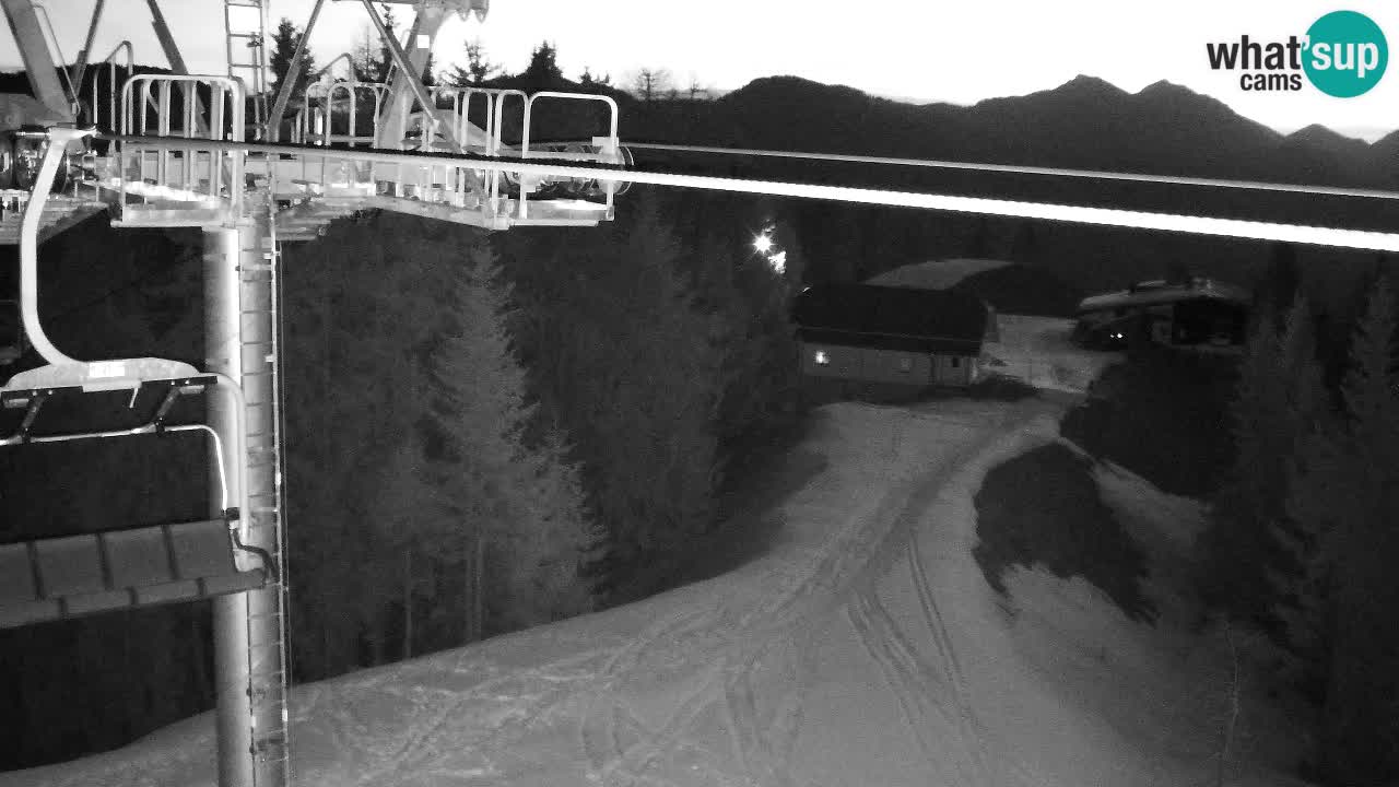 Webcam Kranjska Gora VITRANC 2 | station supérieure