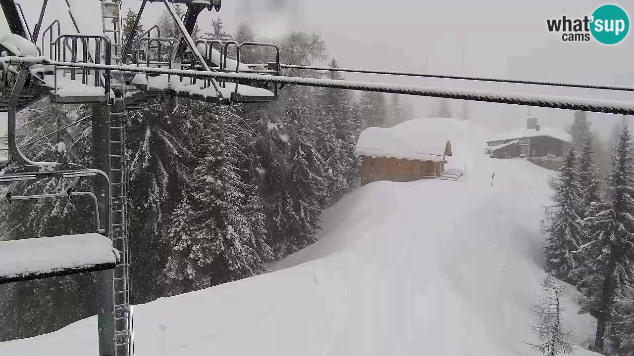 Kranjska Gora webcam VITRANC 2 | Bergstation