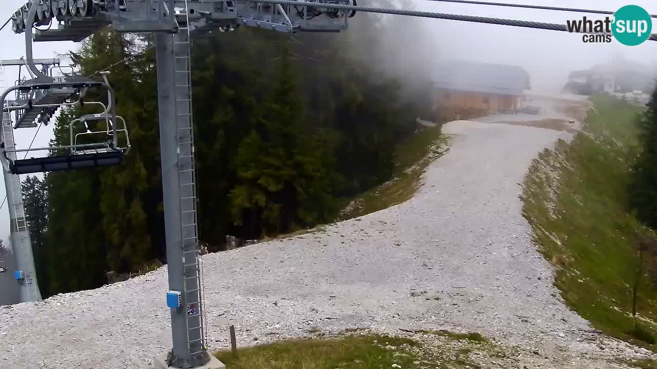 Webcam Kranjska Gora VITRANC 2 | Station supérieure
