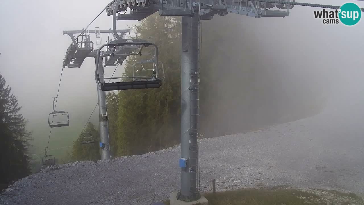 Webcam Kranjska Gora VITRANC 2 upper station