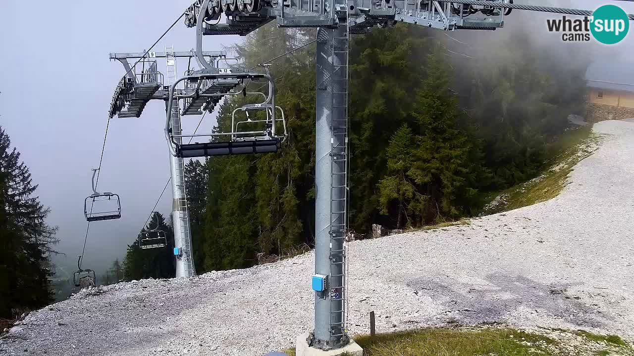 Webcam Kranjska Gora VITRANC 2 upper station