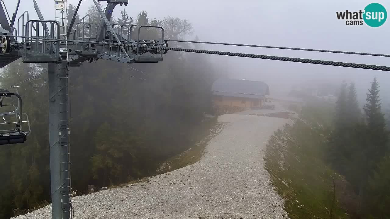 Web kamera Kranjska Gora VITRANC 2 | gornja postaja