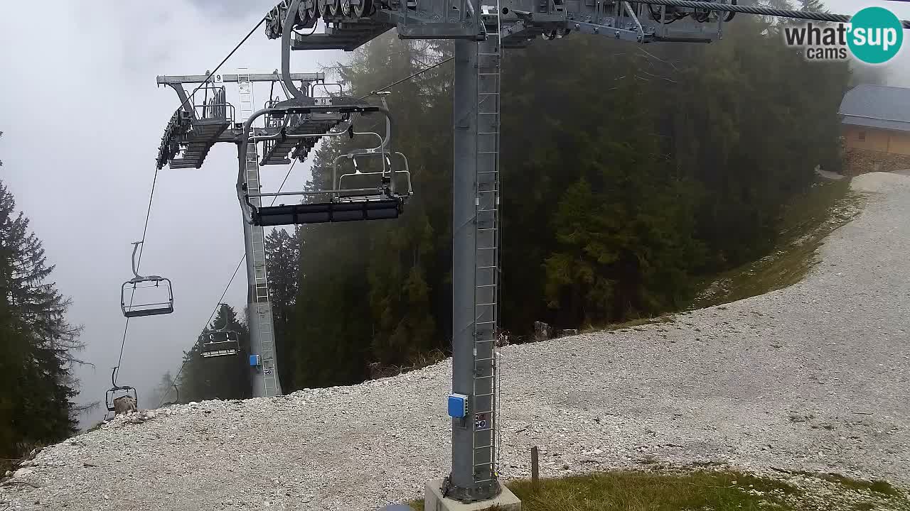 Webcam Kranjska Gora VITRANC 2 | station supérieure