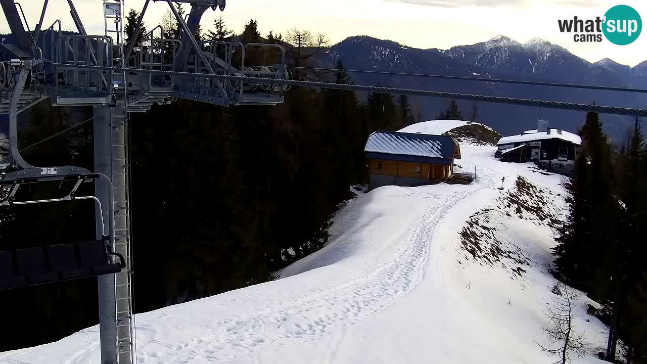 Webcam Kranjska Gora VITRANC 2 | station supérieure