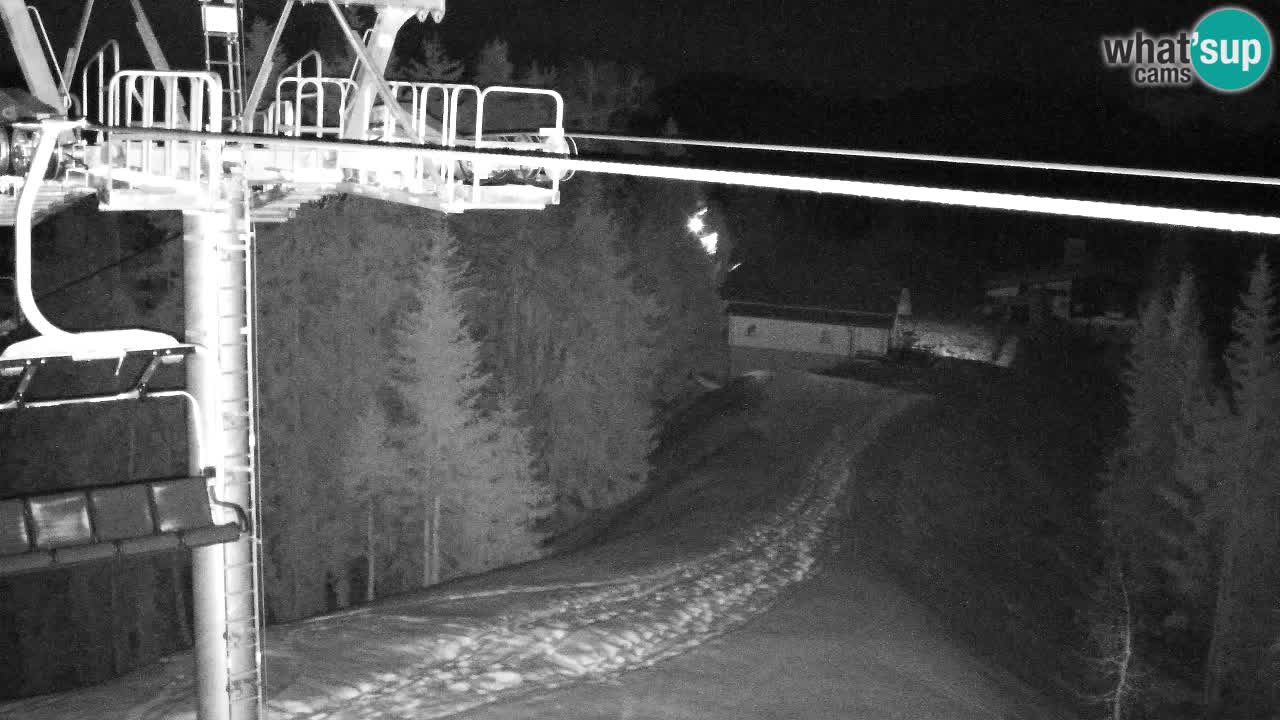 Webcam Kranjska Gora VITRANC 2 upper station