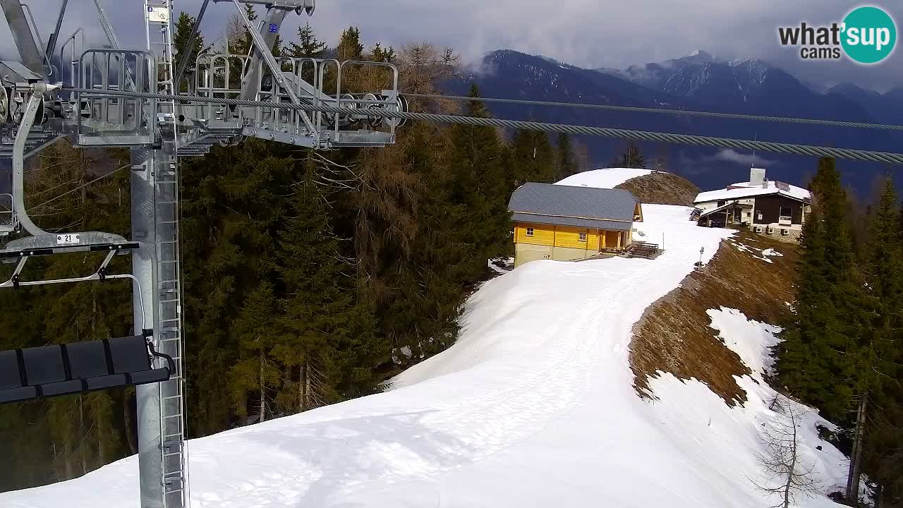 Webcam Kranjska Gora VITRANC 2 | Station supérieure