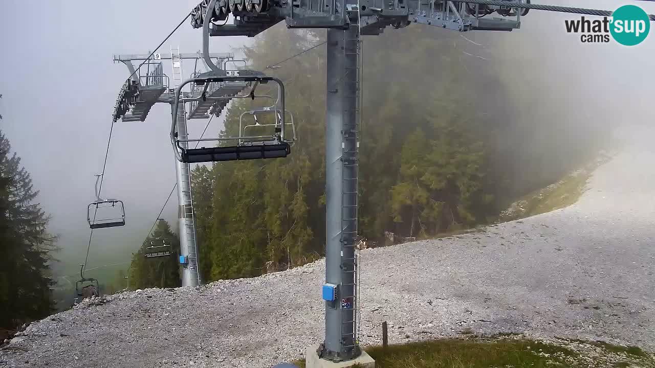 Webcam Kranjska Gora VITRANC 2 upper station