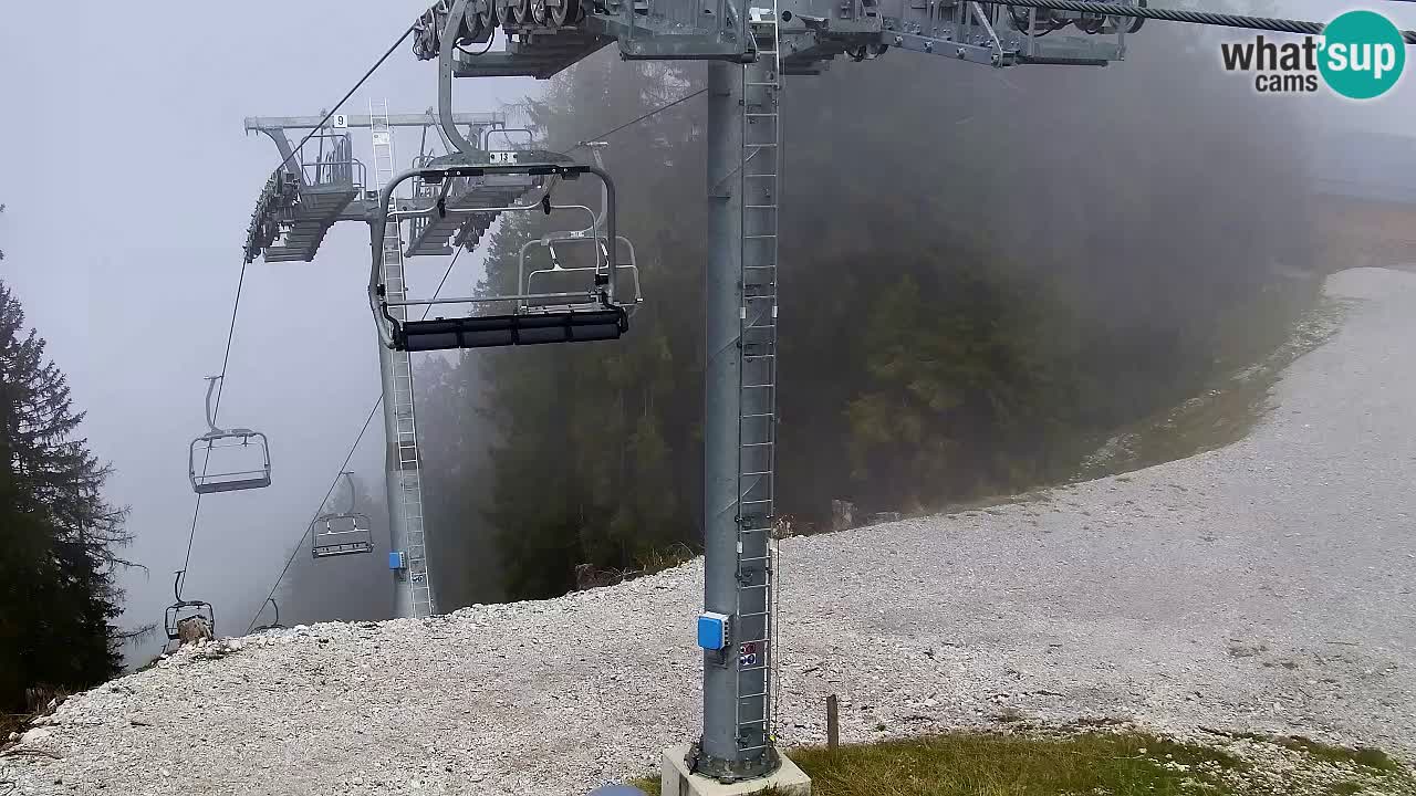 Webcam Kranjska Gora VITRANC 2 upper station