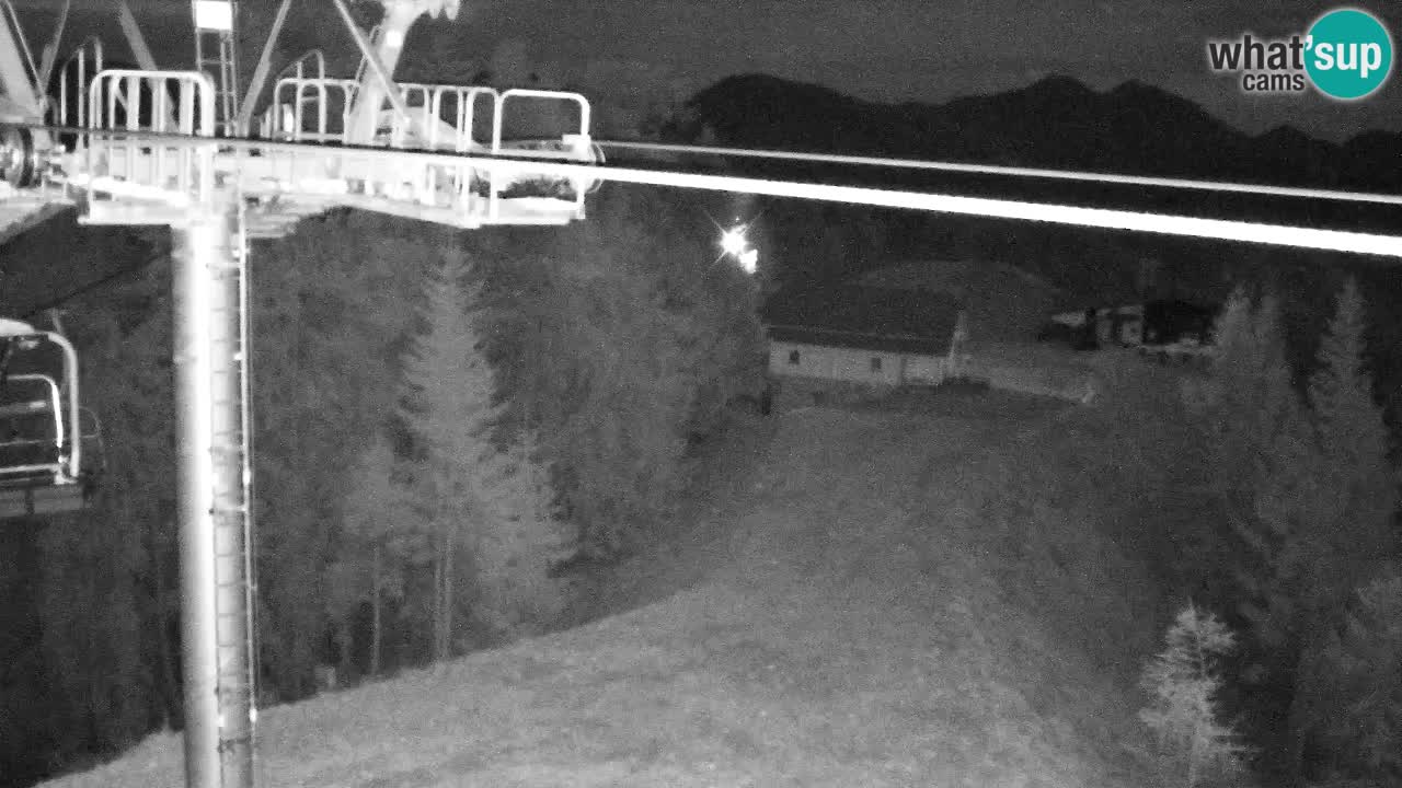 Web kamera Kranjska Gora VITRANC 2 | gornja postaja