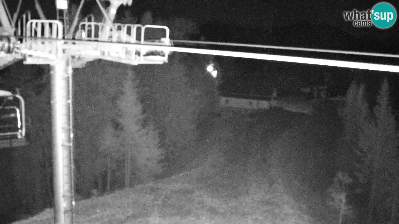 Web kamera Kranjska Gora VITRANC 2 | gornja postaja