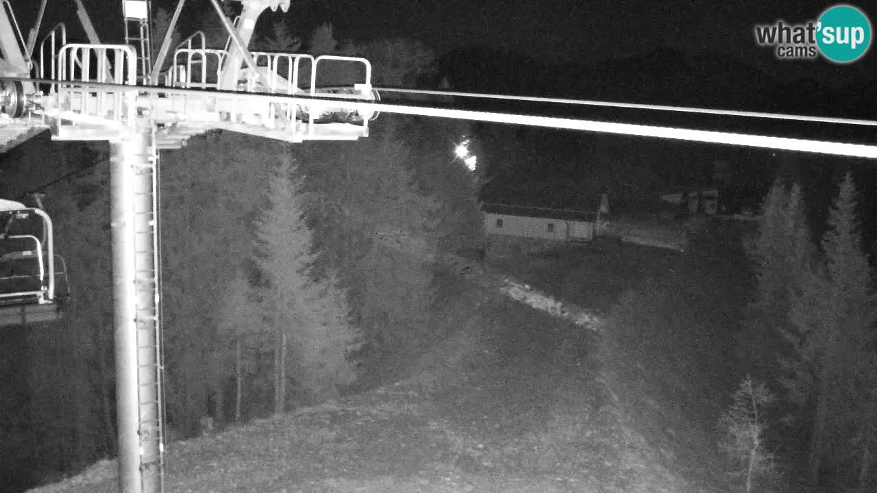 Webcam Kranjska Gora VITRANC 2 | Station supérieure