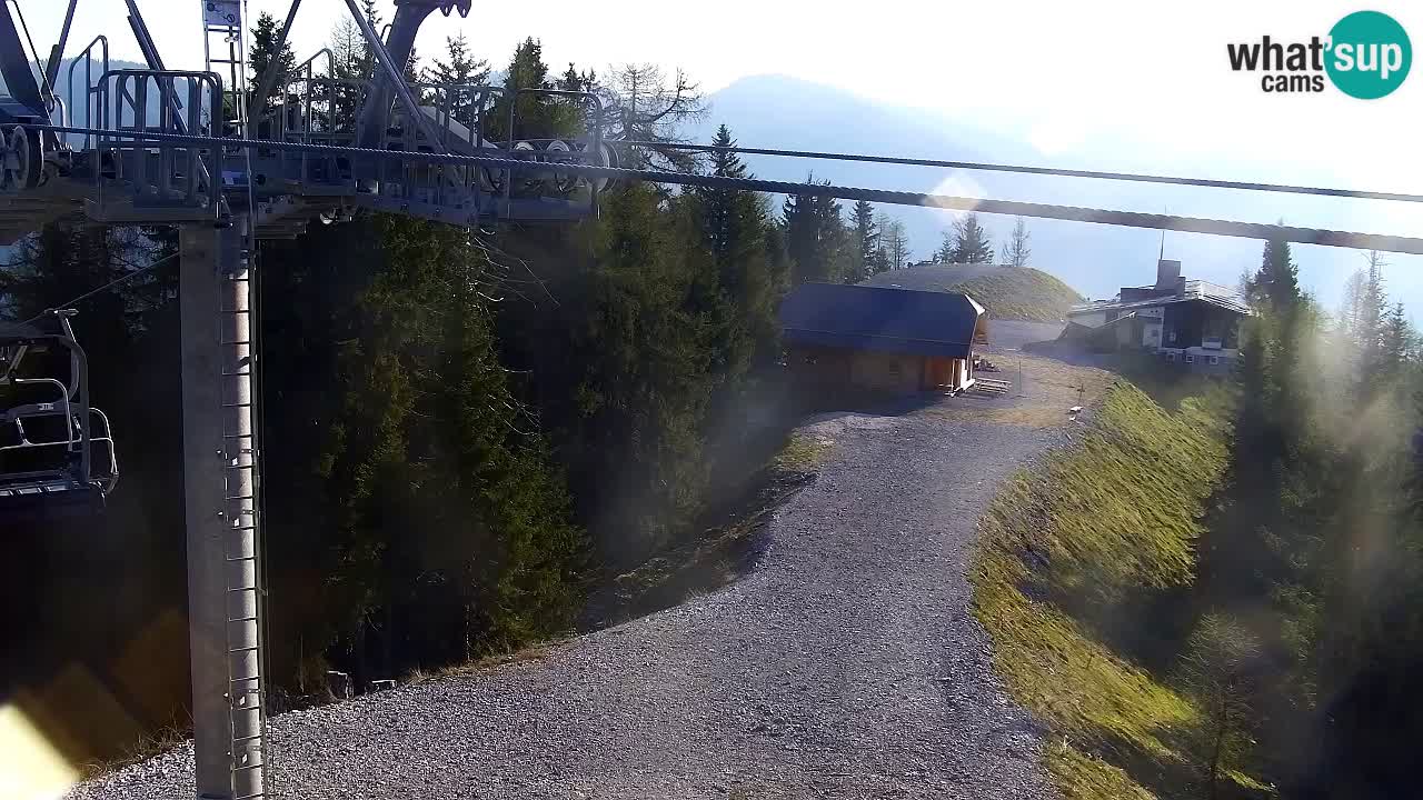 Webcam Kranjska Gora VITRANC 2 upper station