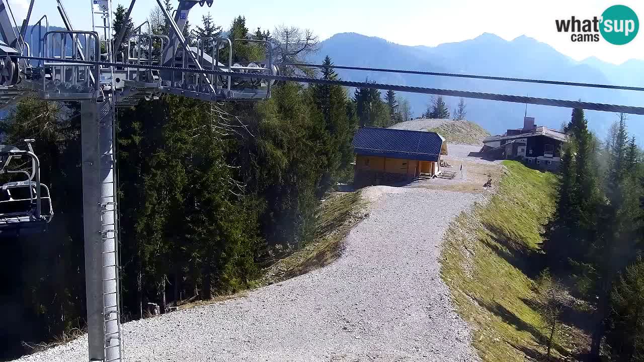 Webcam Kranjska Gora VITRANC 2 upper station