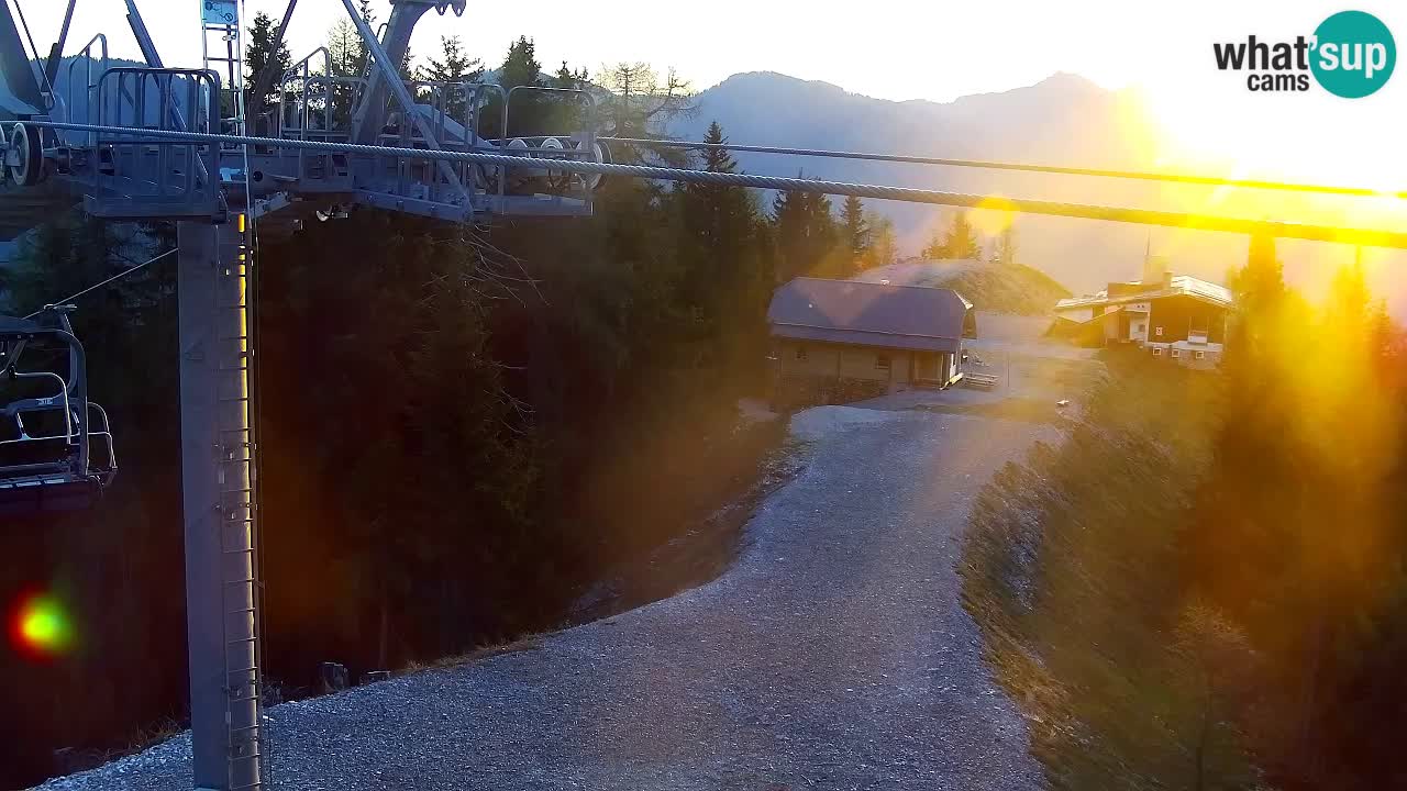 Webcam Kranjska Gora VITRANC 2 upper station