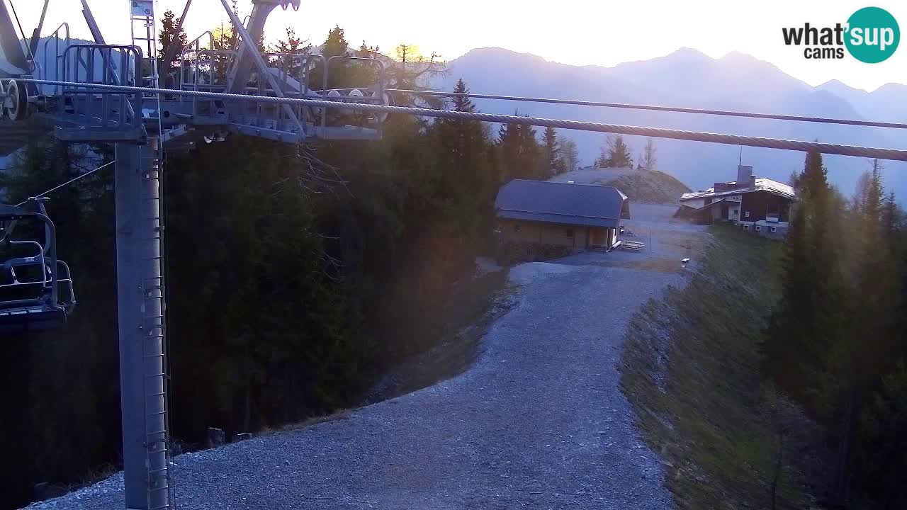 Kranjska Gora webcam VITRANC 2 | Bergstation