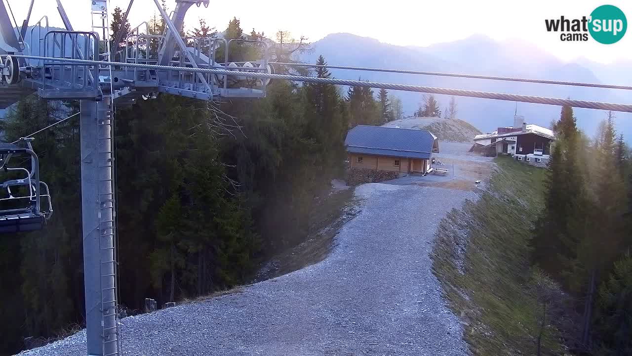 Webcam Kranjska Gora VITRANC 2 upper station