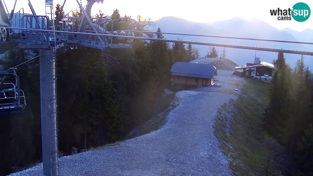 Webcam Kranjska Gora VITRANC 2 | station supérieure