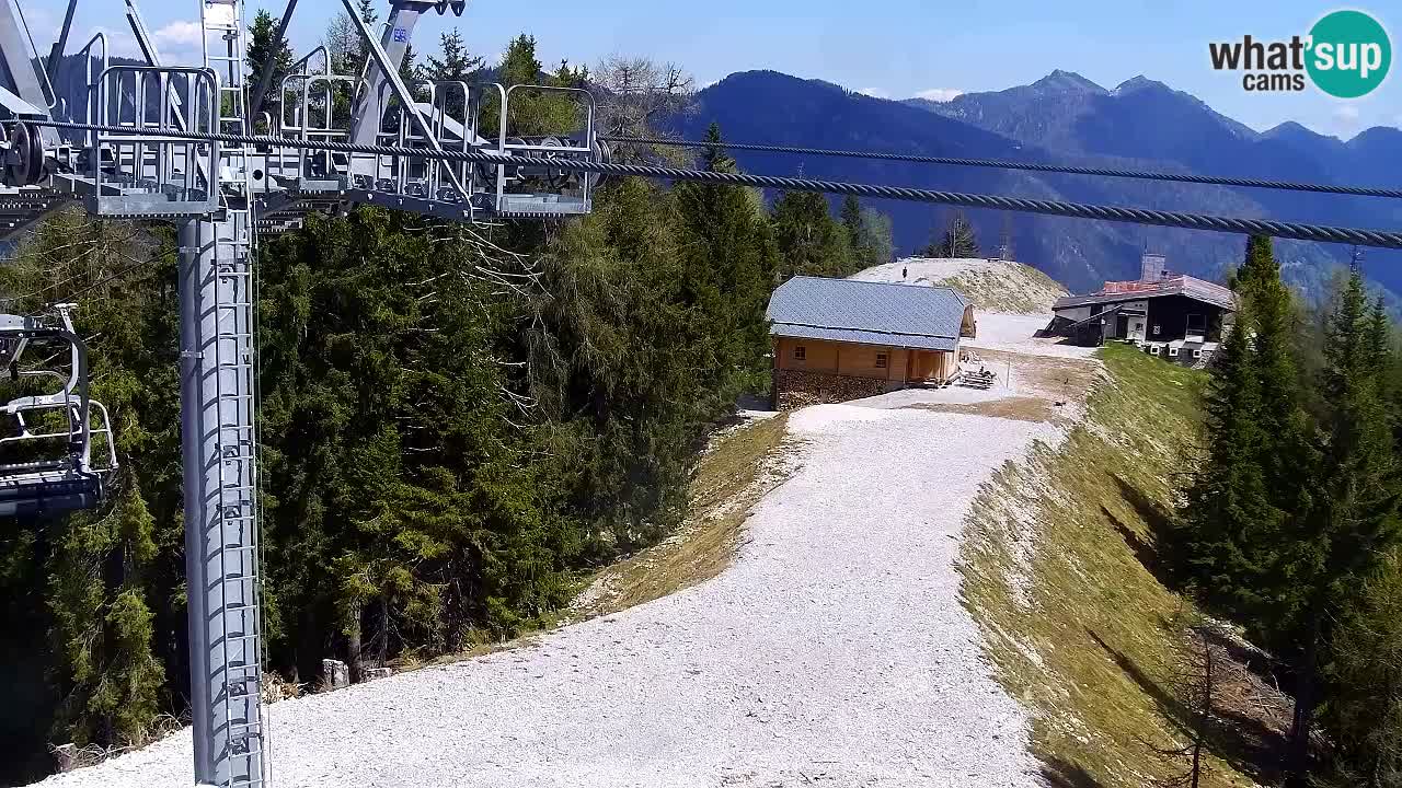 Webcam Kranjska Gora VITRANC 2 upper station