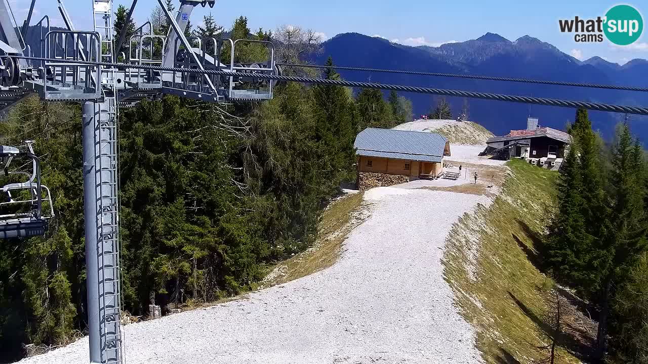 Webcam Kranjska Gora VITRANC 2 upper station