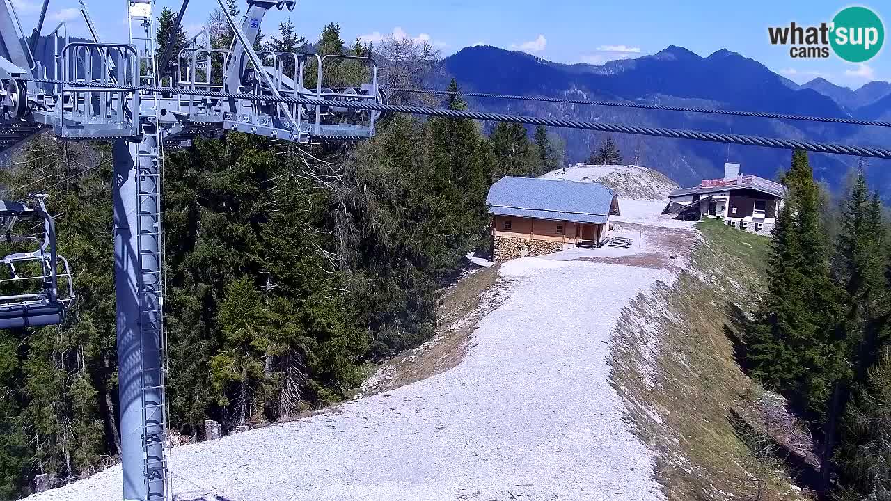 Webcam Kranjska Gora VITRANC 2 upper station