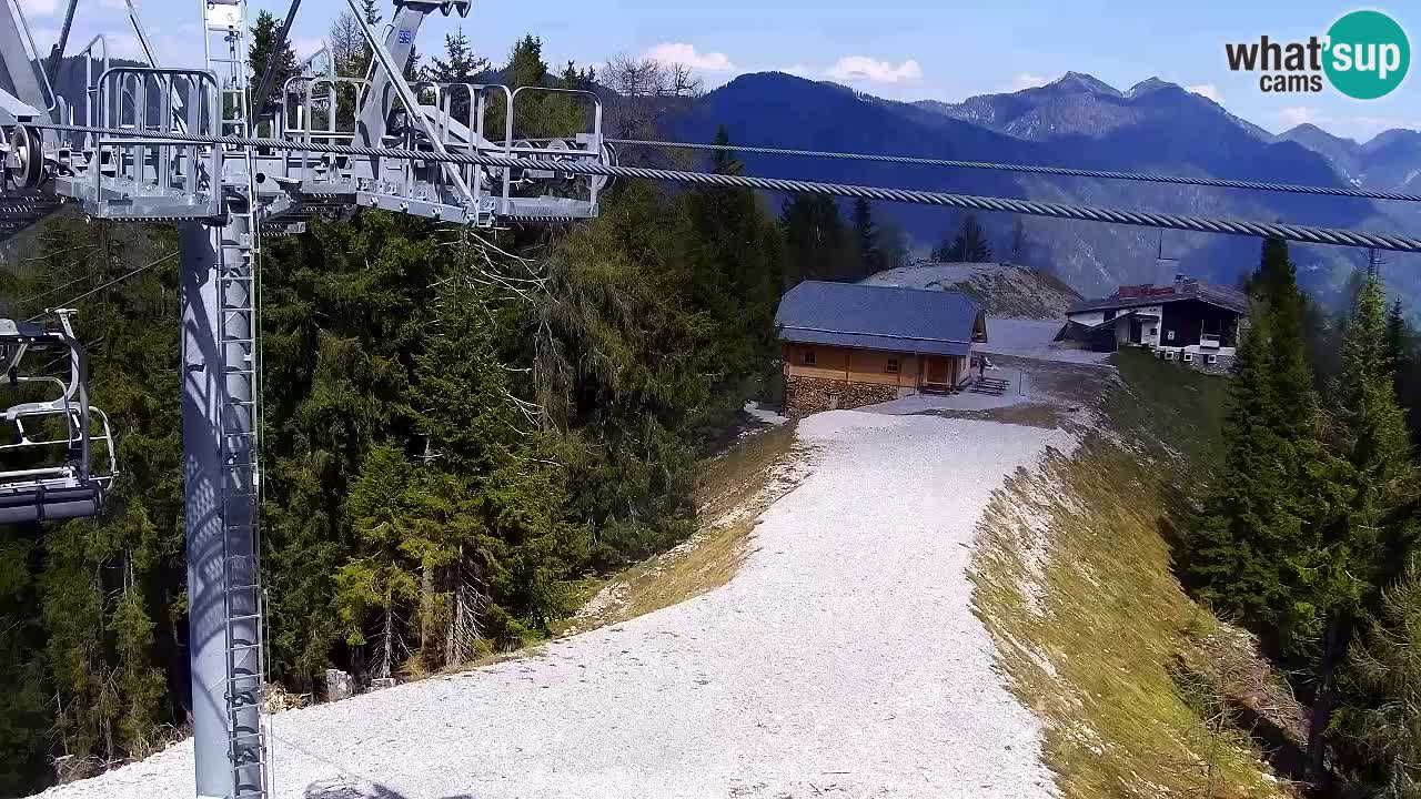 Webcam Kranjska Gora VITRANC 2 | Station supérieure