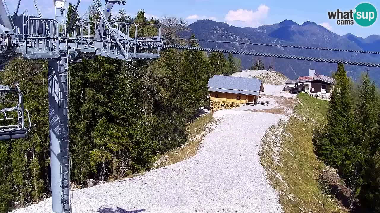 Webcam Kranjska Gora VITRANC 2 upper station