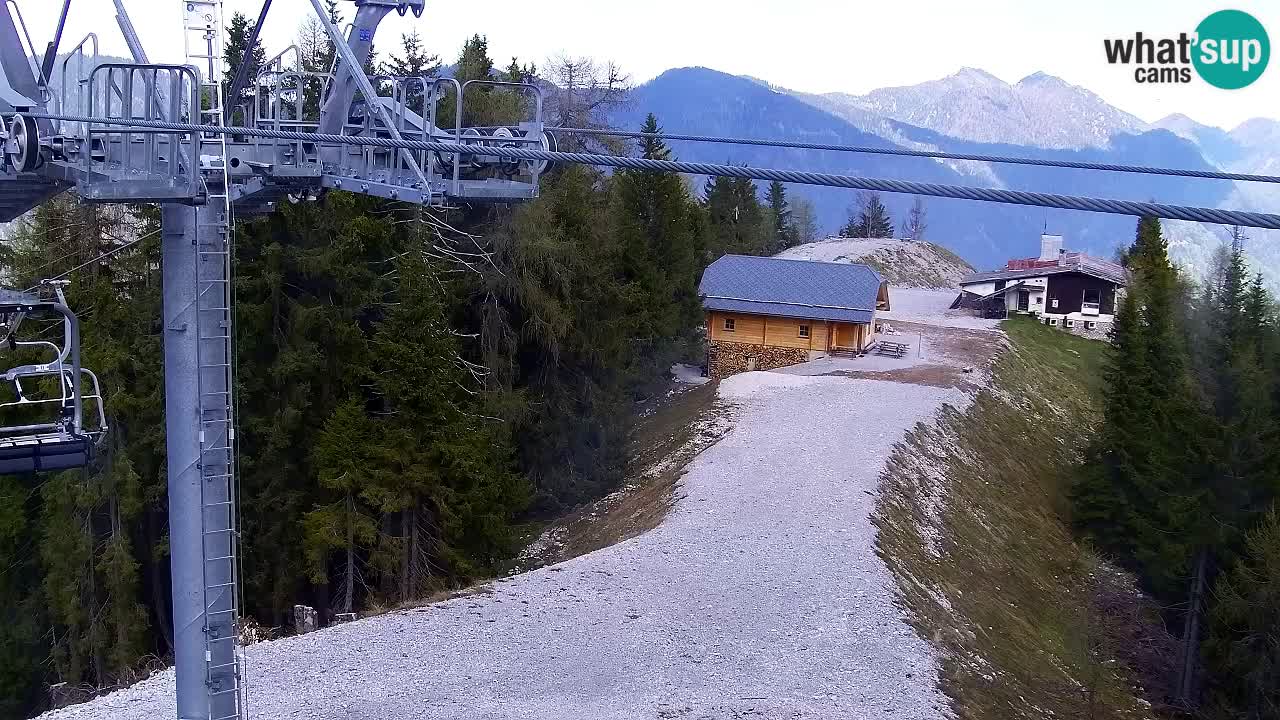 Webcam Kranjska Gora VITRANC 2 upper station
