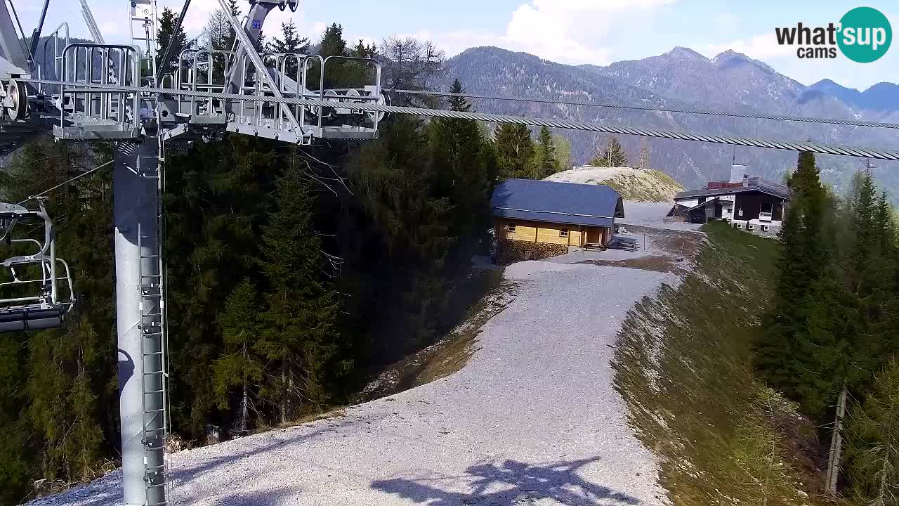 Web kamera Kranjska Gora VITRANC 2 | gornja postaja