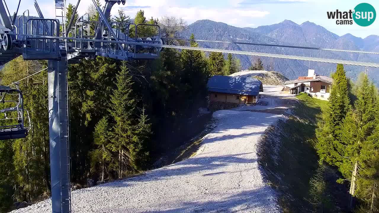 Web kamera Kranjska Gora VITRANC 2 | gornja postaja