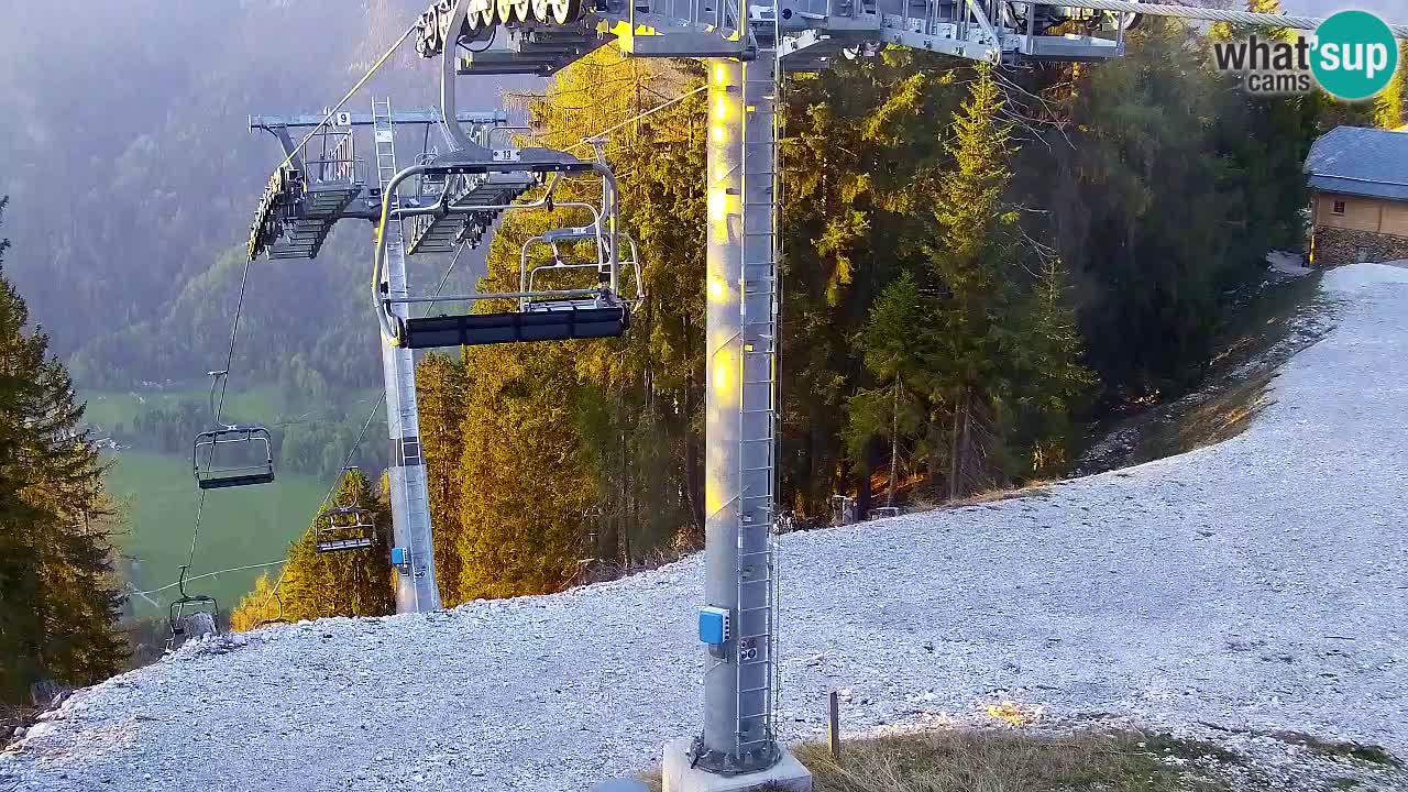 Webcam Kranjska Gora VITRANC 2 | station supérieure