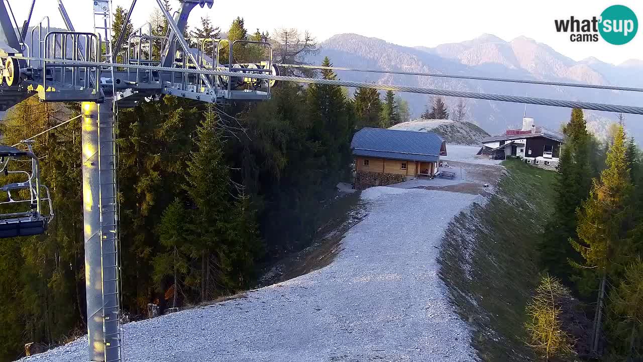 Webcam Kranjska Gora VITRANC 2 | Station supérieure