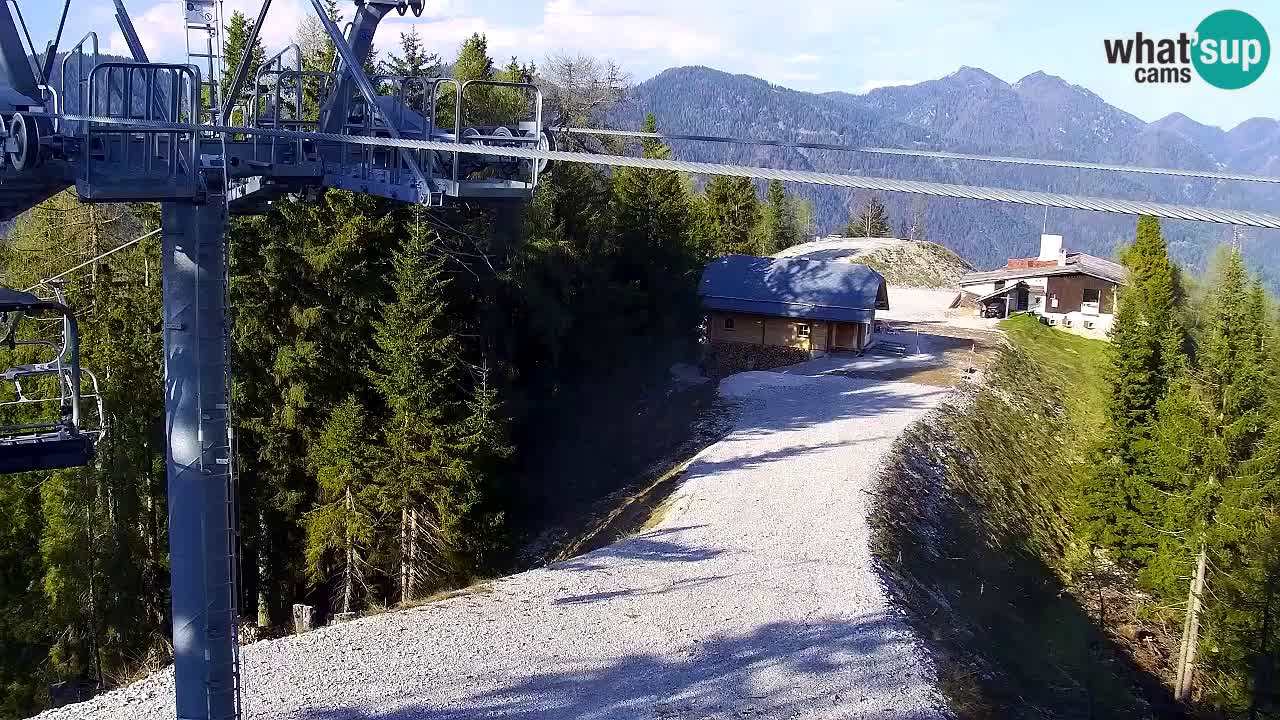 Webcam Kranjska Gora VITRANC 2 | station supérieure