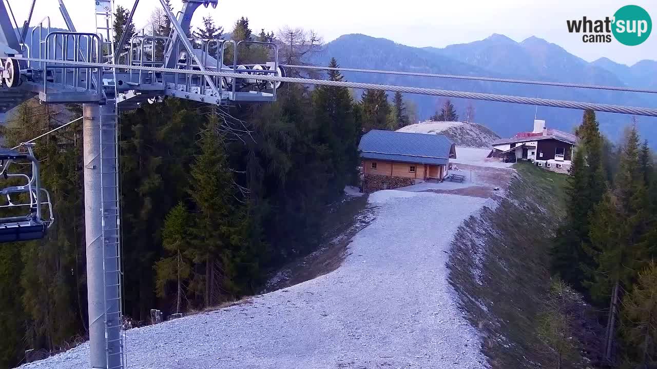 Webcam Kranjska Gora VITRANC 2 | Station supérieure