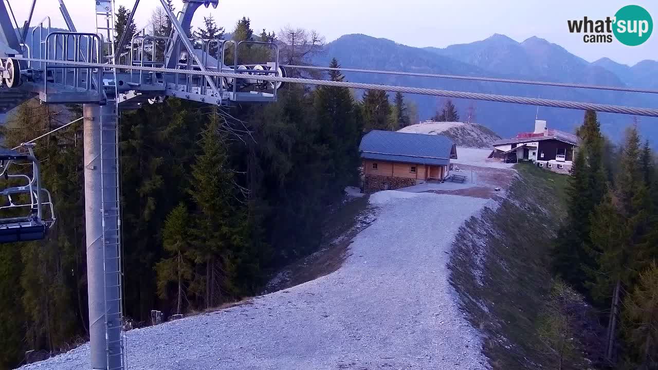 Web kamera Kranjska Gora VITRANC 2 | gornja postaja