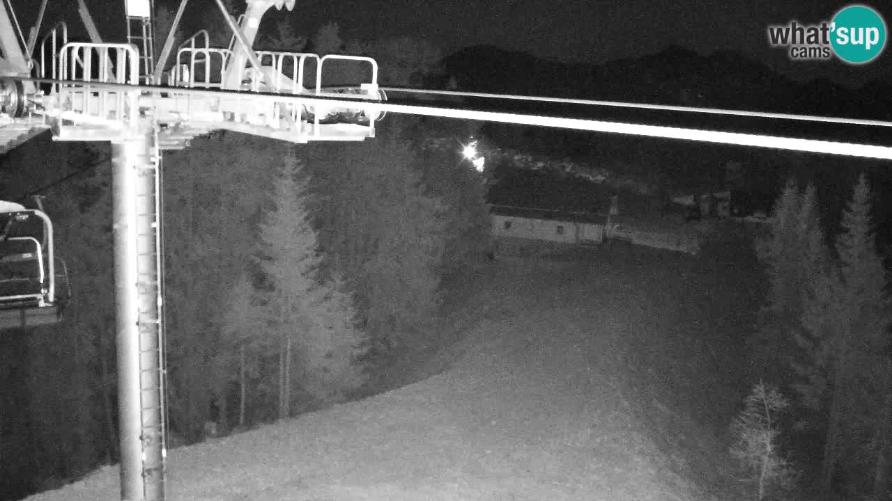 Web kamera Kranjska Gora VITRANC 2 | gornja postaja