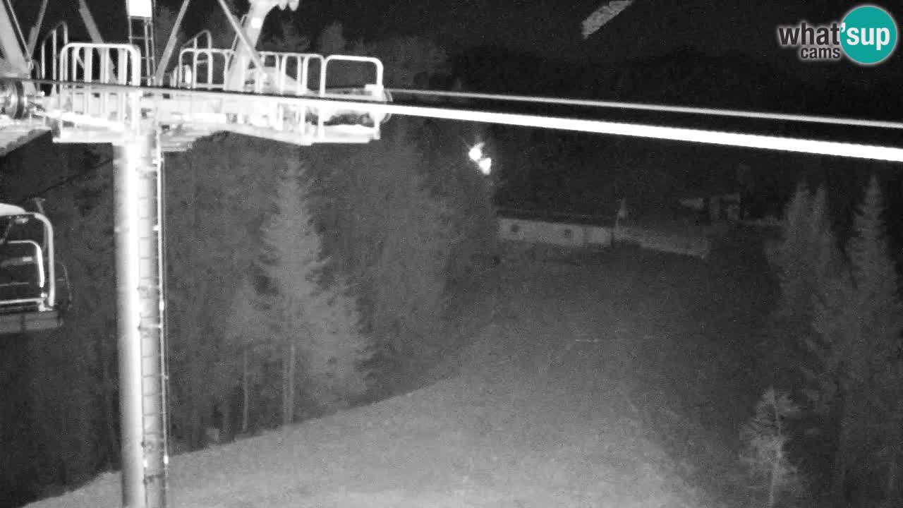 Web kamera Kranjska Gora VITRANC 2 | gornja postaja