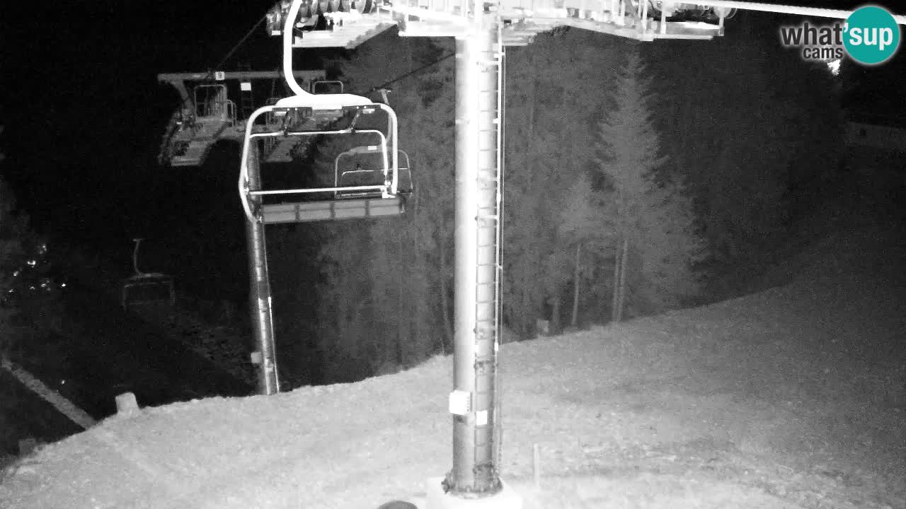 Web kamera Kranjska Gora VITRANC 2 | gornja postaja