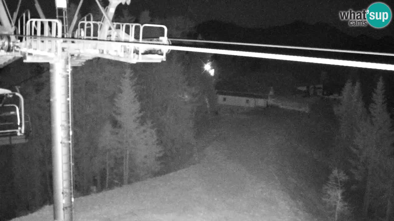 Web kamera Kranjska Gora VITRANC 2 | gornja postaja