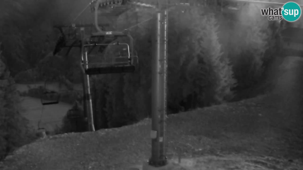Webcam Kranjska Gora VITRANC 2 upper station