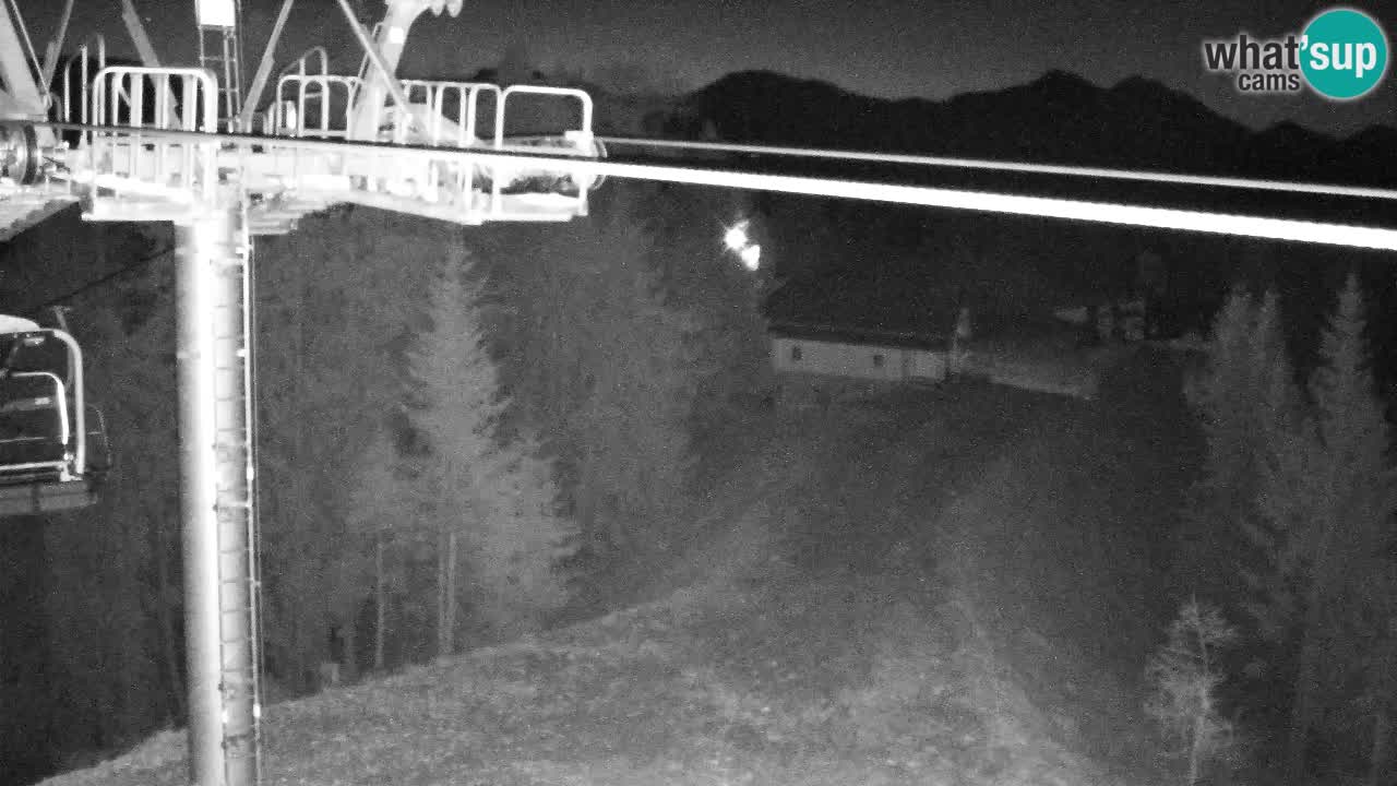 Web kamera Kranjska Gora VITRANC 2 | gornja postaja