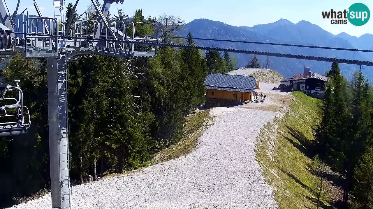 Web kamera Kranjska Gora VITRANC 2 | gornja postaja