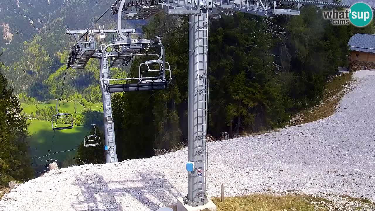 Webcam Kranjska Gora VITRANC 2 upper station