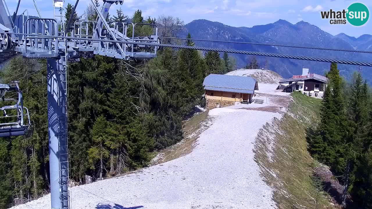 Web kamera Kranjska Gora VITRANC 2 | gornja postaja