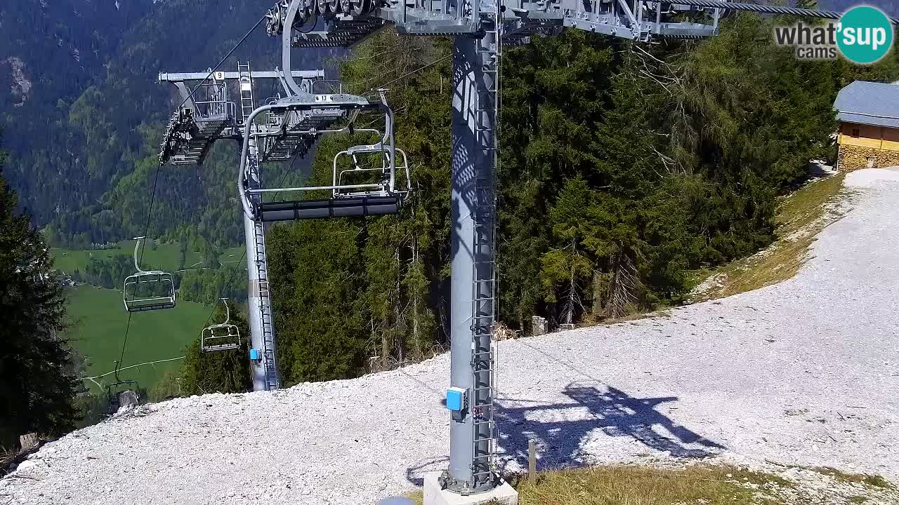 Webcam Kranjska Gora VITRANC 2 | Station supérieure