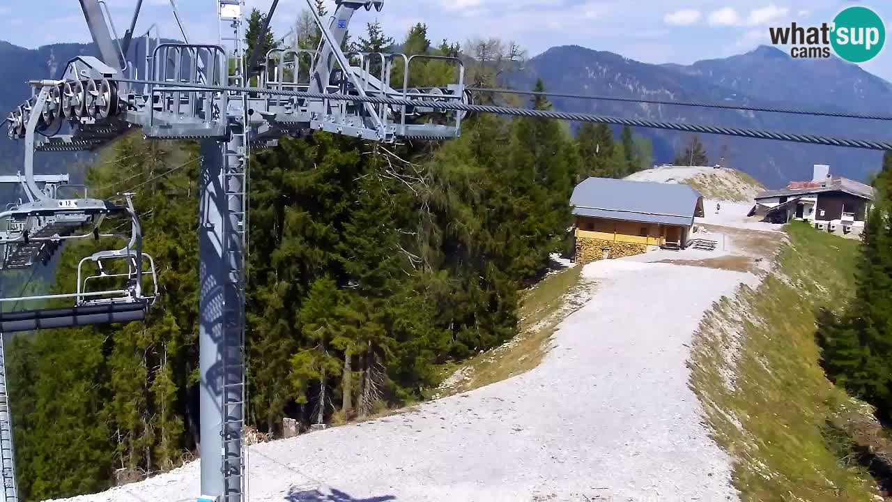 Webcam Kranjska Gora VITRANC 2 upper station